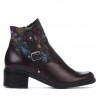 Damenstiefeletten 3319 Bordeaux Pastell