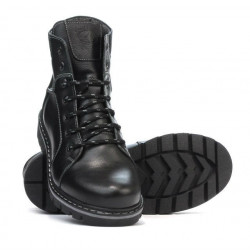 Jugendstiefel 439-1 Schwarz