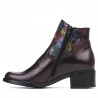 Damenstiefeletten 3319 Bordeaux Pastell