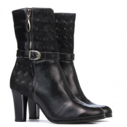 Damenschuhe 1147 schwarz kombiniert