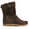Damenstiefel 3249 Bufo Kaffee kombiniert