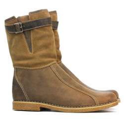 Damenschuhe 3249 Tuxon Sand Kombiniert