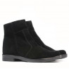Jugendstiefel 452 Schwarz Velours