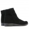 Jugendstiefel 452 Schwarz Velours