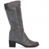 Damenstiefel 3250 grau kombiniert