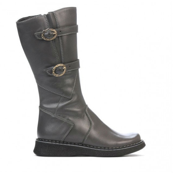 Kinderstiefel 214 grau Kinderstiefel 214 grau