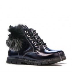 Kleinkinderstiefel 38c Lack Indigo