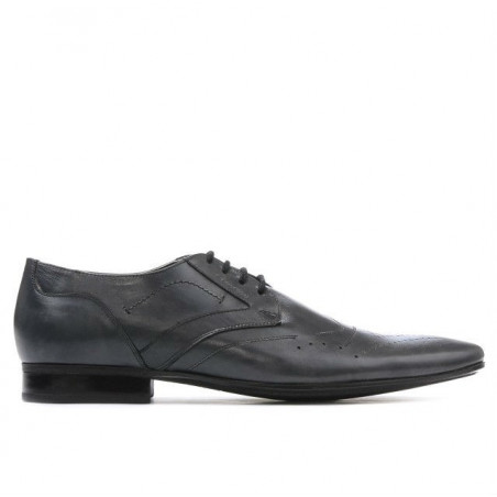 Elegante Herrenschuhe 800 Grau