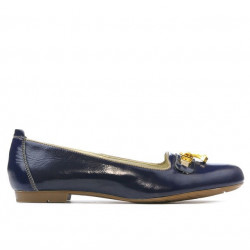 Damen Freizeitschuhe 639 Lack Indigo
