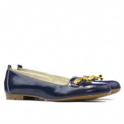 Damen Freizeitschuhe 639 Lack Indigo