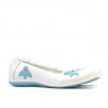 Kinderschuhe 117 weiß+blau