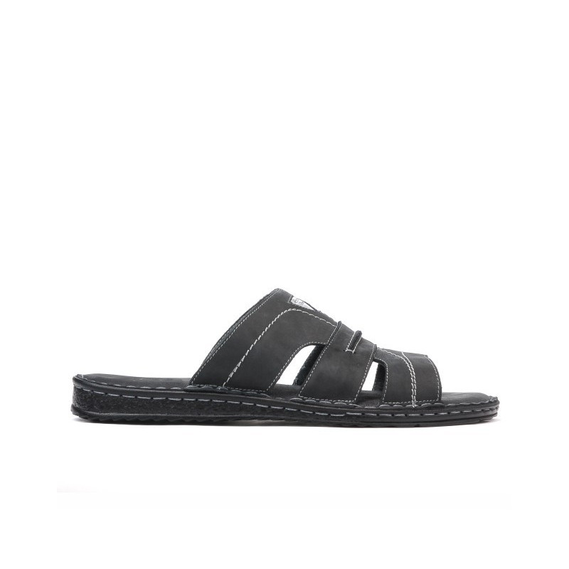 Herrensandalen 330 Tuxon Schwarz