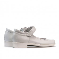 Kinderschuhe 121 Lack Weiß