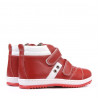 Kinderstiefel 3207 rot+weiß