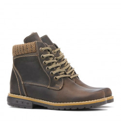 Kinderschuhe 3209 Tuxon Kaffee