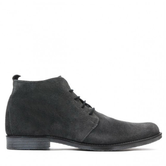 Herrenstiefel 412 Antrazit Velours Herrenstiefel 412 Antrazit Velours