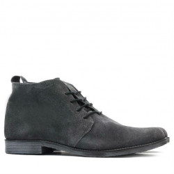 Herrenstiefel 412 Antrazit Velours