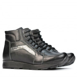 Stiefel 3324 schwarz kombiniert
