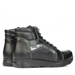 Stiefel 3324 schwarz kombiniert