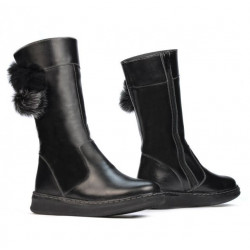 Kinderstiefel 3011 schwarz