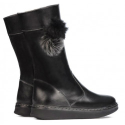 Kinderstiefel 3011 schwarz