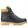 Jugendstiefel 439-1 Tuxon Indigo+Braun