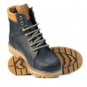 Jugendstiefel 439-1 Tuxon Indigo+Braun