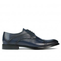 Elegante Herrenschuhe 879 in Indigo