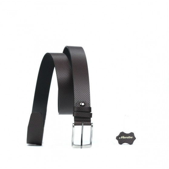 Gürtel Herren 25bp braun perforiert Gürtel Herren 25bp braun perforiert