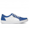 Damen-Sportschuhe 648 indigo+weiß