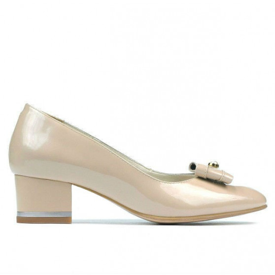 Elegante Damenschuhe 1270 Lack Elfenbein Elegante Damenschuhe 1270 Lack Elfenbein