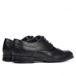 Elegante Jugendlichenschuhe 393 schwarz
