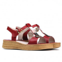 Damensandalen 5040-1 rot