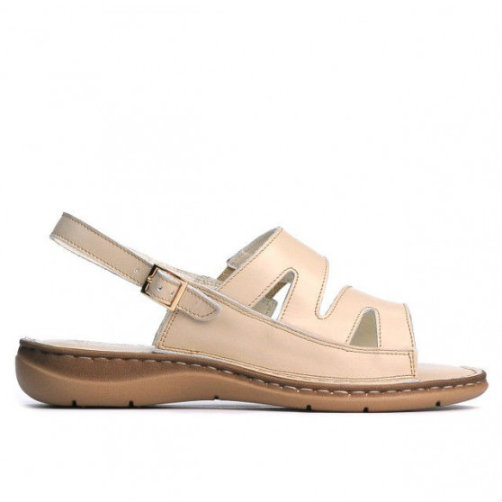 Damensandalen 5044 beige Damensandalen 5044 beige