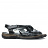 Damensandalen 5047 schwarz