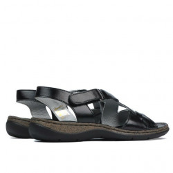 Damensandalen 5047 schwarz