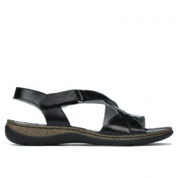 Damensandalen 5047 schwarz