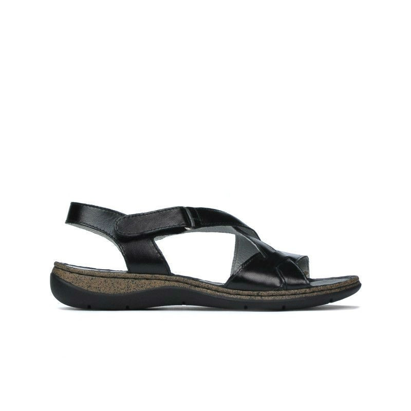 Damensandalen 5047 schwarz