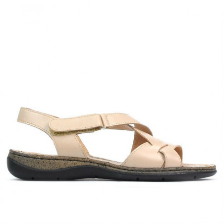 Damensandalen 5047 beige