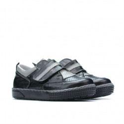 Kleinkinderschuhe 64c schwarz kombiniert