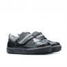 Kleinkinderschuhe 64c schwarz kombiniert