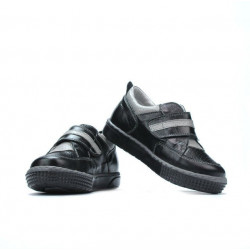 Kleinkinderschuhe 64c schwarz kombiniert