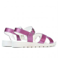 Damen Sandalen 5049 Perlmutt Rosa