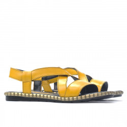 Damen Sandalen 5050 Gelb