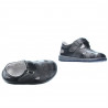 Kleinkindschuhe 07-1c indigo+grau