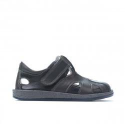 Kleinkindschuhe 07-1c indigo+grau