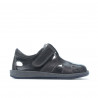 Kleinkindschuhe 07-1c indigo+grau