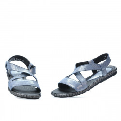 Damensandalen 5050 Blau Argento