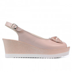 Damensandalen 5053 Puder