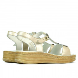 Damensandalen 5040-1 beige